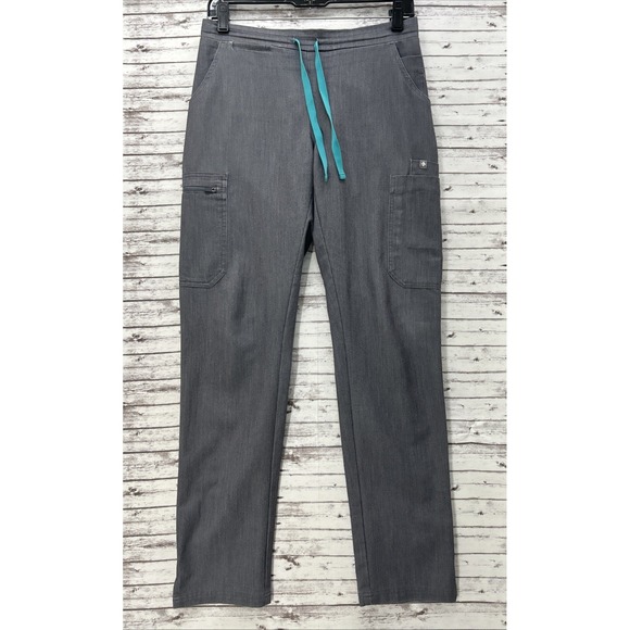 Figs Pants - Figs Technical Collection Women's Yola Graphite Gray Scrub Pants Medical Size XS